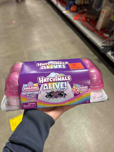 Hatchimals Alive! Carton: Rainbow Splash
