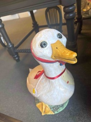 Novelty Ceramic Duck Figurine