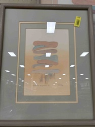 Framed Abstract Wall Art Print