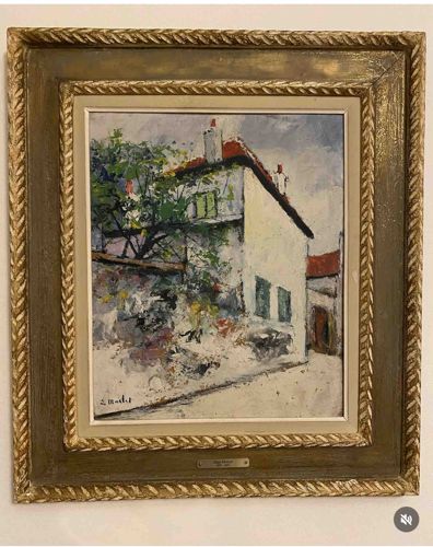 Elise Maclet Original Painting: 'Rue du Marche'