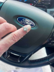 Oval Halo Cocktail Ring