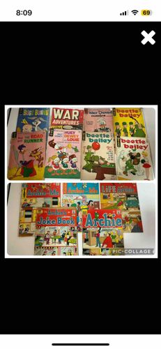 Collection of Vintage Comic Books