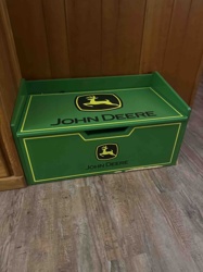 John Deere Wooden Toy Box