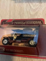 Matchbox Models of Yesteryear Y-13 1918 Crossley 'Romford Brewery' Diecast Truck