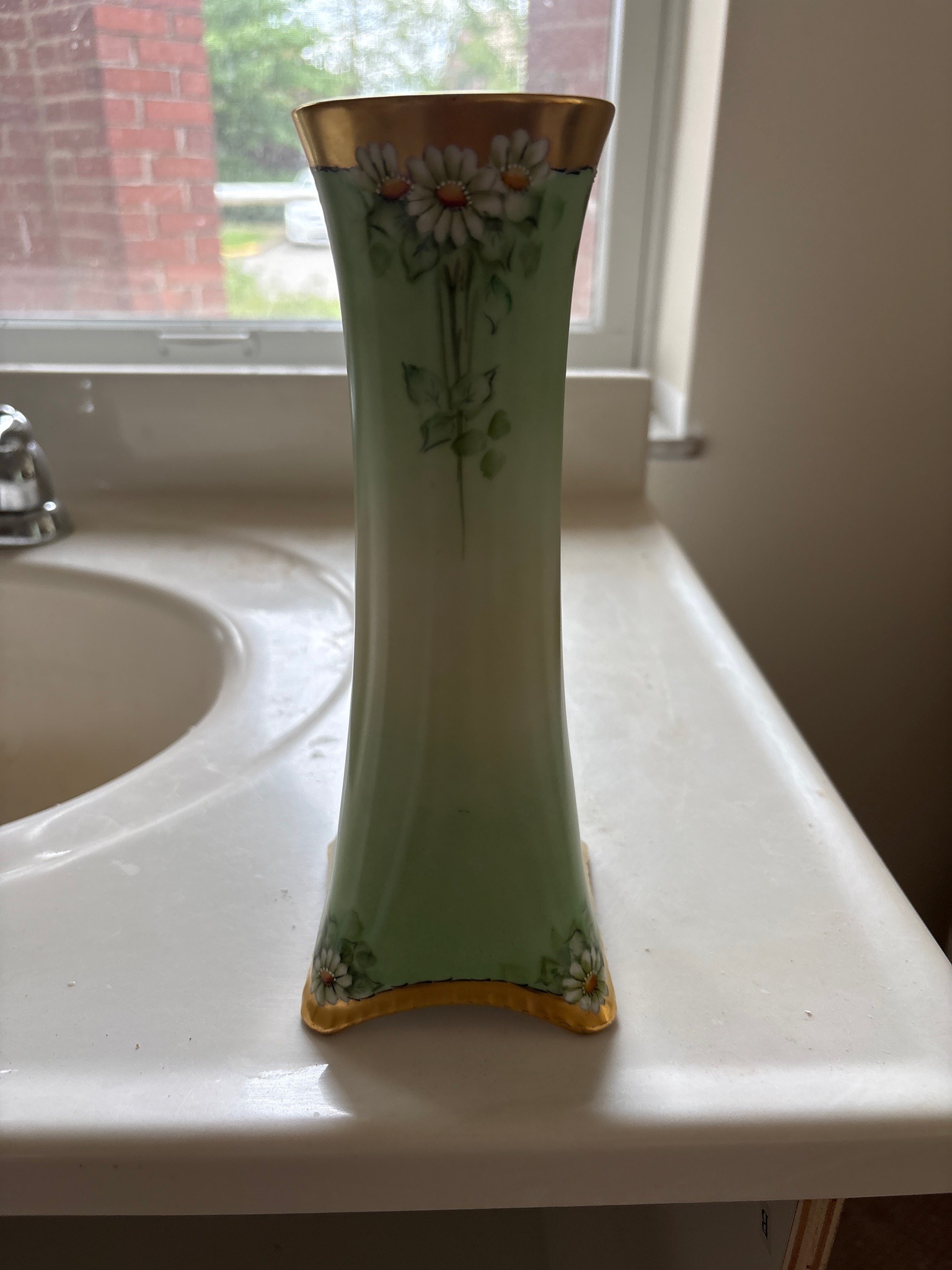 Submitted photo of Hand-painted porcelain vase