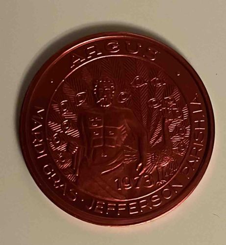 1973 Krewe of Argus Mardi Gras Doubloon