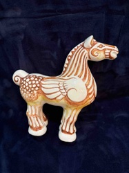 Shearwater Cast Pottery 'Chesty Horse: Pegasus' Figurine