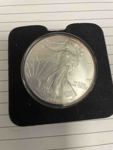 American Silver Eagle Coin (Coin in Capsule)