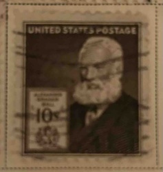 Alexander Graham Bell 10-cent US Postage Stamp