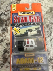 Matchbox Star Car Collection Adam-12 Grand Fury Police Car