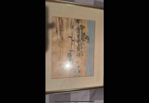 Abstract/Impressionistic Framed Print