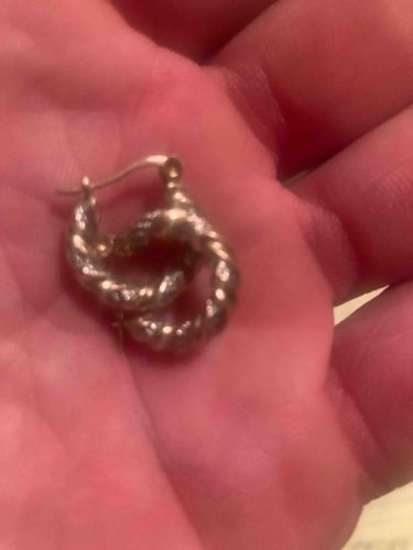 Twisted Hoop Earrings