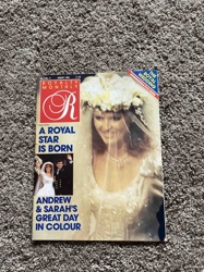 Royalty Monthly Magazine, August 1986 (Prince Andrew & Sarah Ferguson Royal Wedding Commemorative Issue)