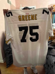 Joe Greene Pittsburgh Steelers Replica Football Jersey, Number 75
