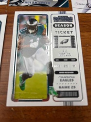 A.J. Brown 202X Panini Contenders Season Ticket Football Card
