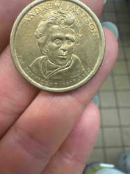 Andrew Jackson Presidential Dollar Coin