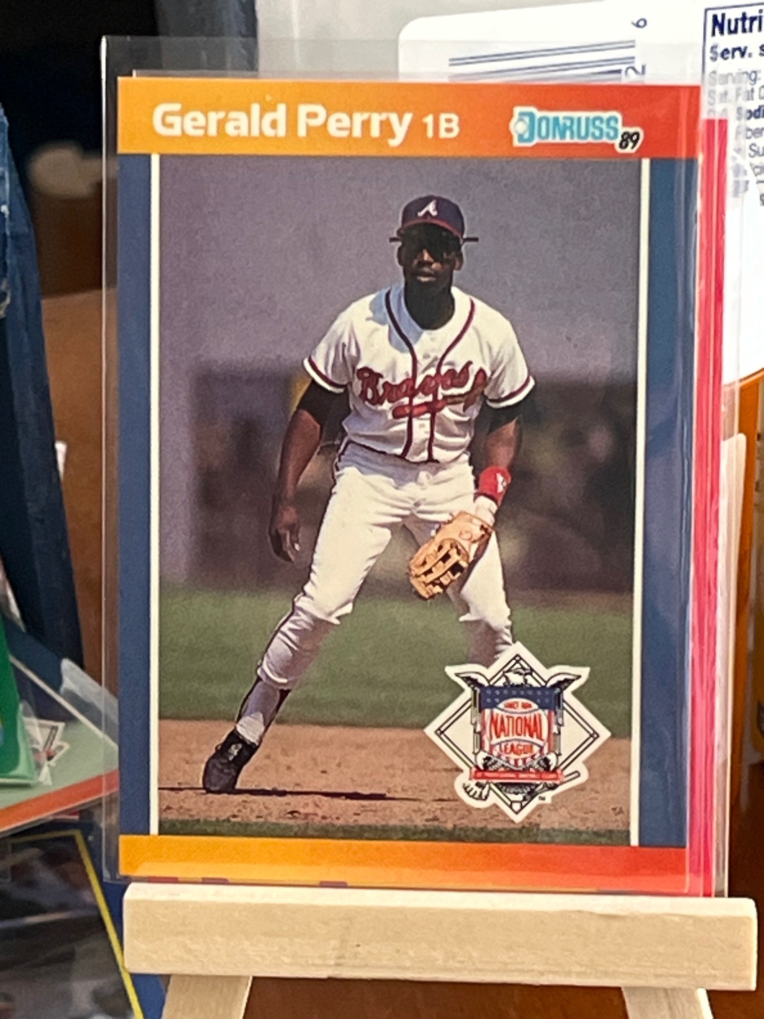 1989 Donruss Gerald Perry #174 Baseball Card