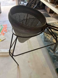 Vintage Conical Food Mill / Sieve with Stand