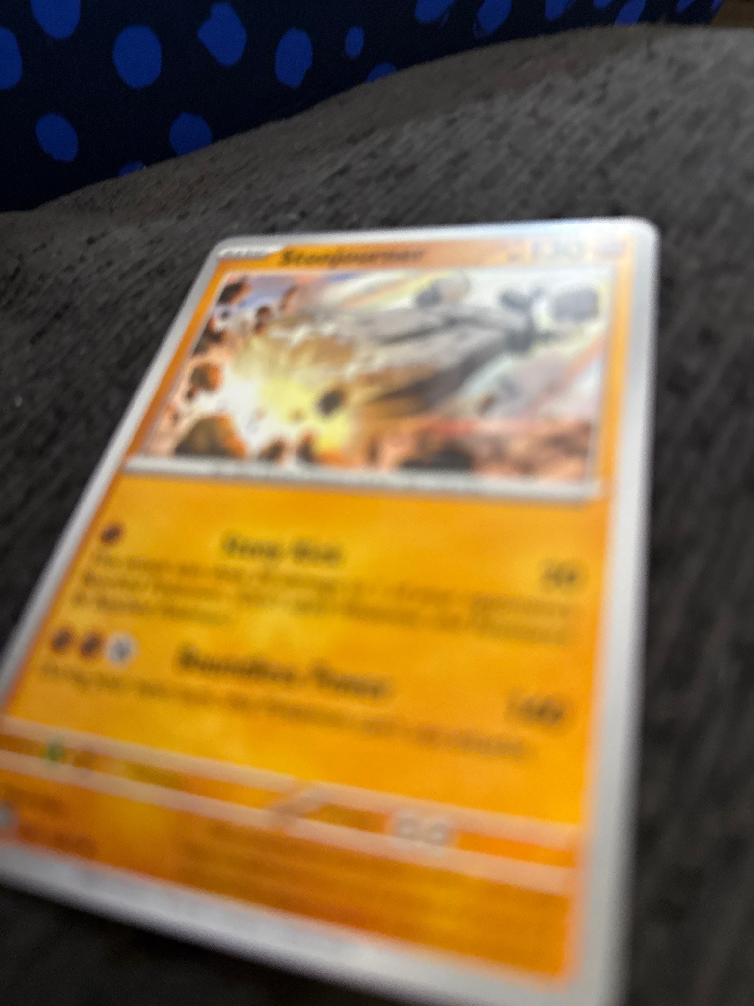 Submitted photo of Pokemon Trading Card (not authenticated)