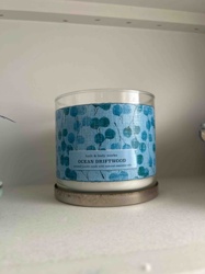 Bath & Body Works Ocean Driftwood 3-Wick Candle