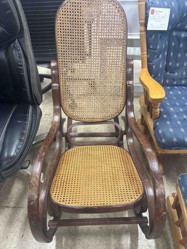 Bentwood and Cane Rocking Chair