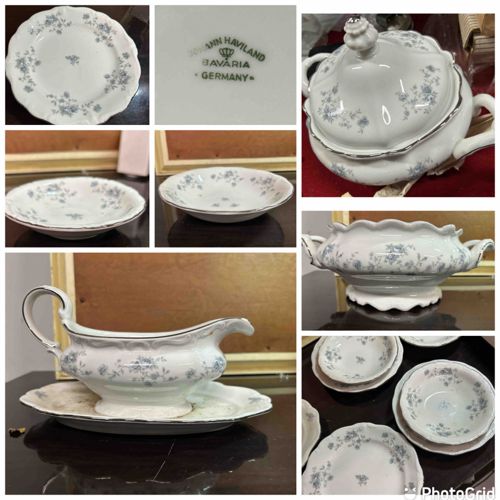 Johann Haviland Bavaria Germany Dinnerware Set