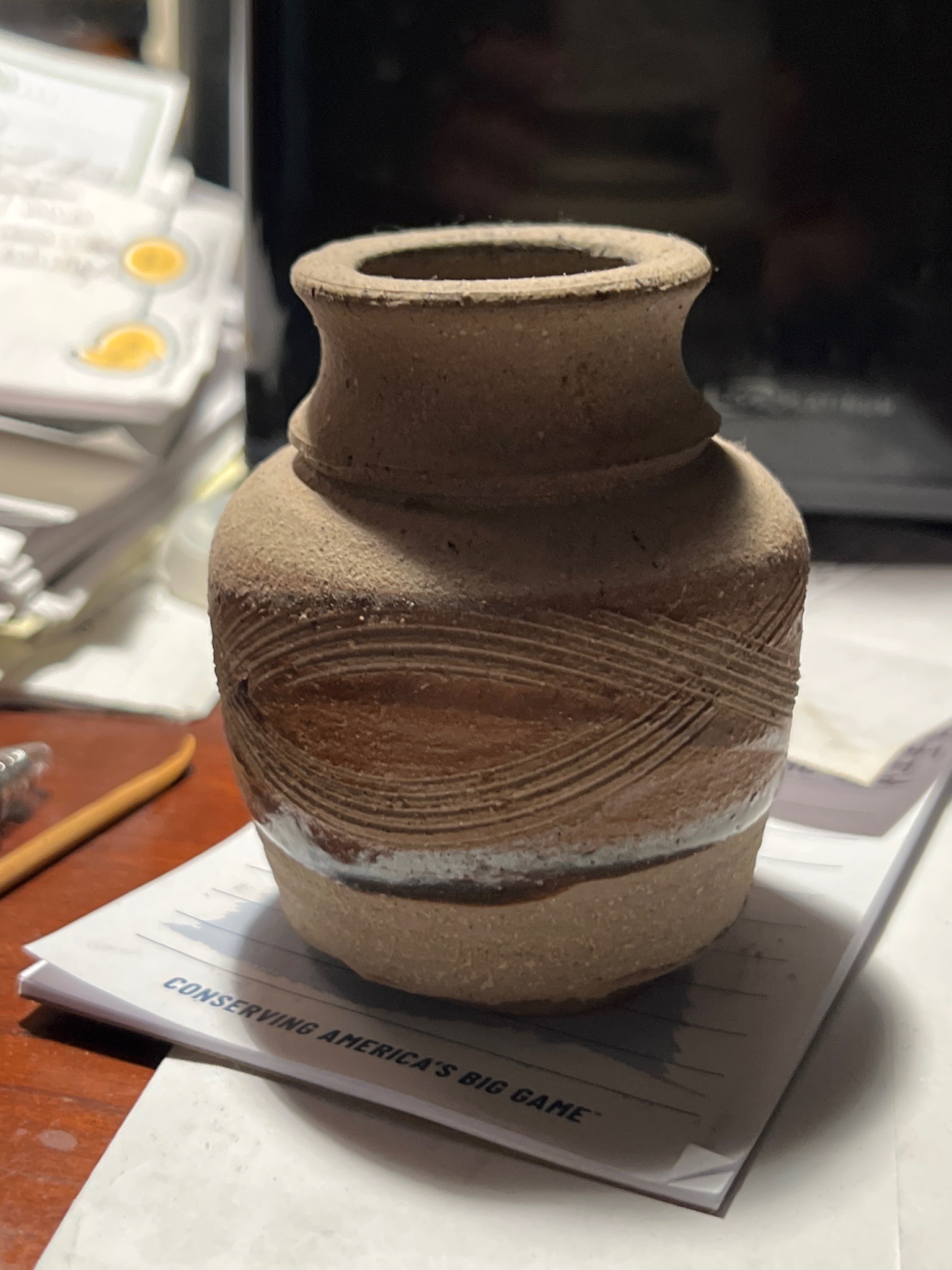 Submitted photo of Studio pottery ceramic vase