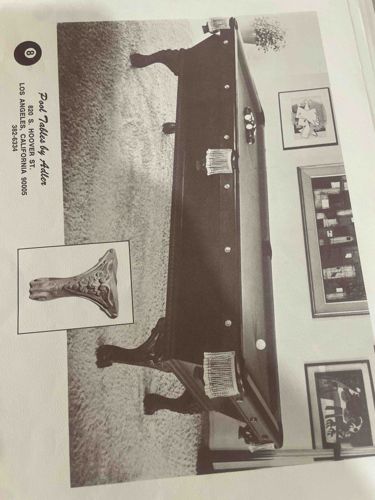 Adler 5x10 Pool Table