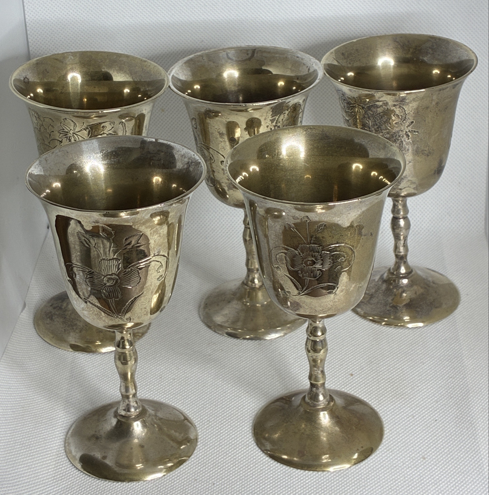 Submitted photo of Etched EPNS Goblets (unverified)