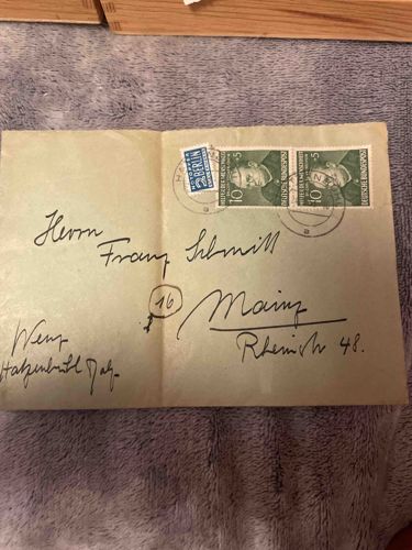 Post-WWII West German 'Notopfer Berlin' Taxed Cover