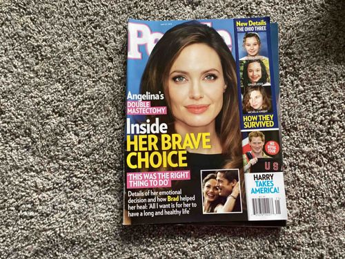People Magazine, May 27, 2013 issue
