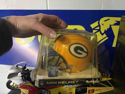 Aaron Rodgers Green Bay Packers Riddell Mini Helmet