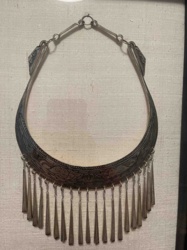 1950 Handcrafted Laotian Silver Marriage Necklace