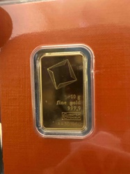 10 gram PAMP Suisse Fortuna Gold Bar