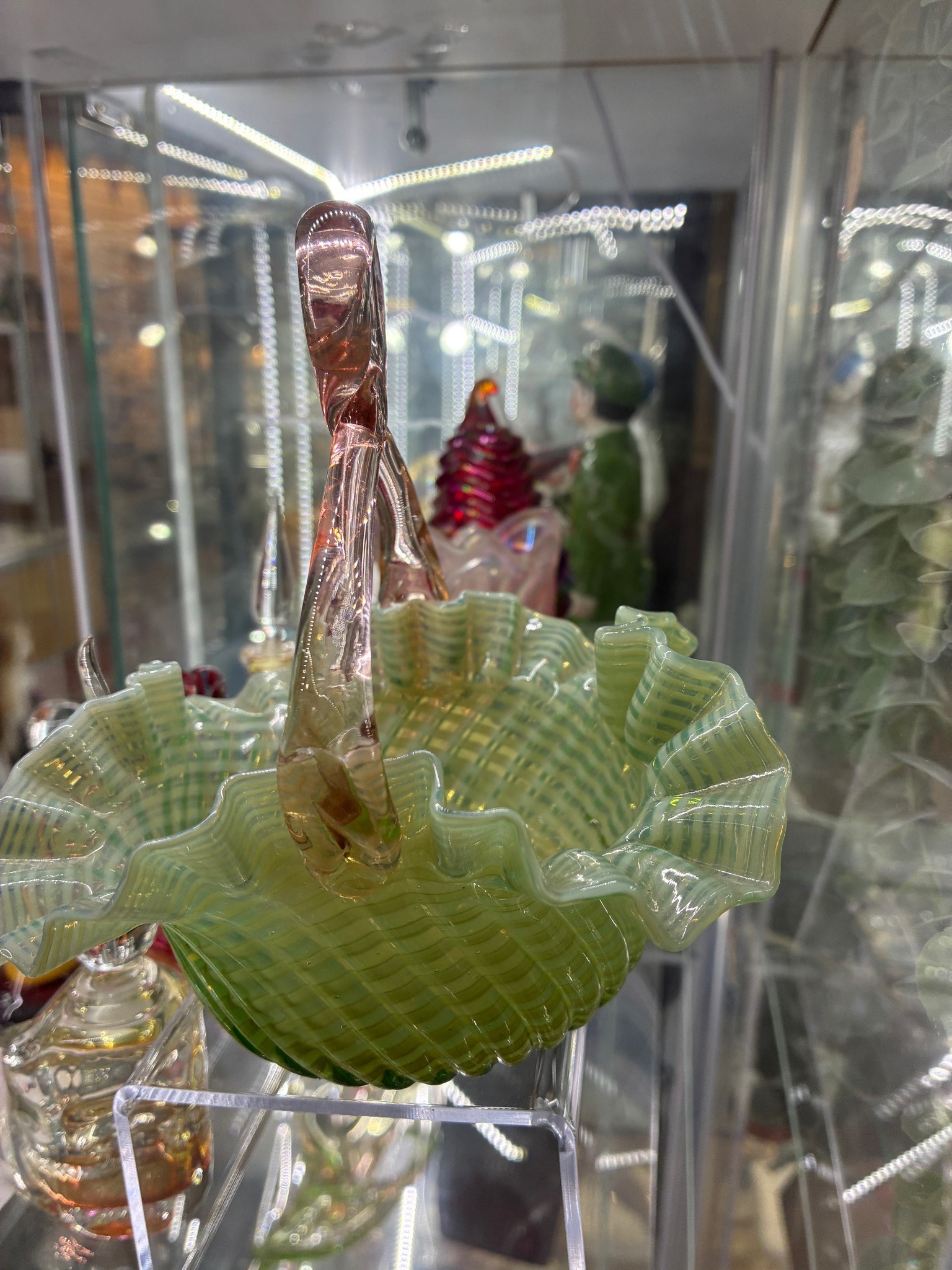 Submitted photo of Art Glass Basket