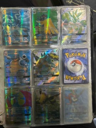 Pokemon GX Trading Card Binder Page
