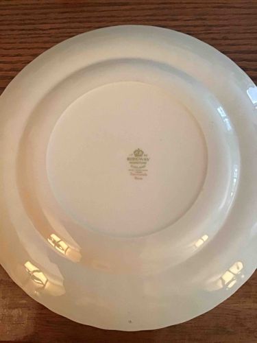Ridgway 'Homestead Paradise' Dinner Plate (Underside)
