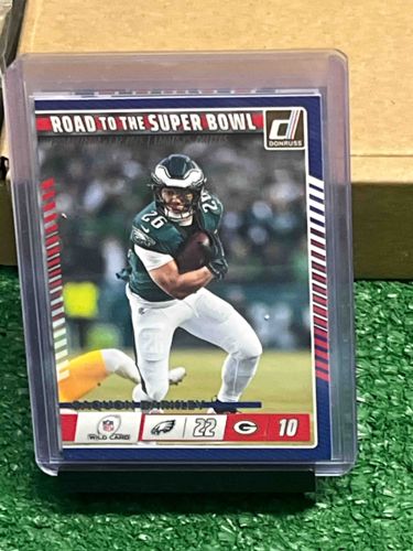 2024 Donruss Football Saquon Barkley 'Road to the Super Bowl' Card