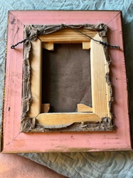 Framed Canvas Art (Reverse View)