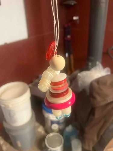 Beaded Figure Ornament