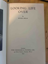 Looking Life Over by Hugh Hole