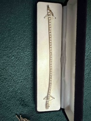 Diamond Tennis Bracelet in Jewelry Box