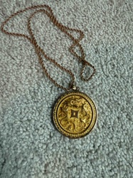 Dragon Medallion Pendant Necklace