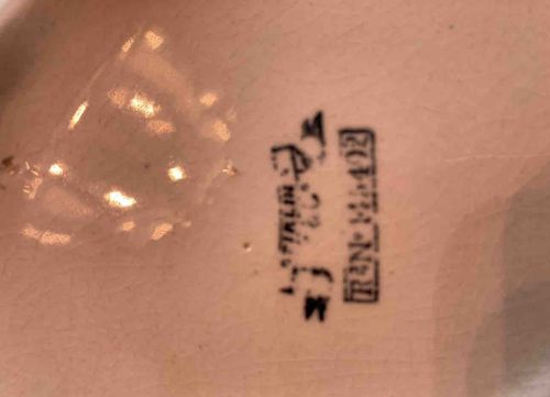 Ceramic Manufacturer's Mark 'RN-M-492'