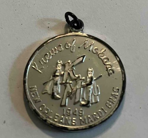 K-News of Mokana New Orleans Mardi Gras 25th Anniversary Commemorative Pendant