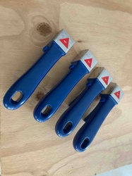 Princess House Nouveau Blue Replacement Pot/Pan Handles (Set of 4)
