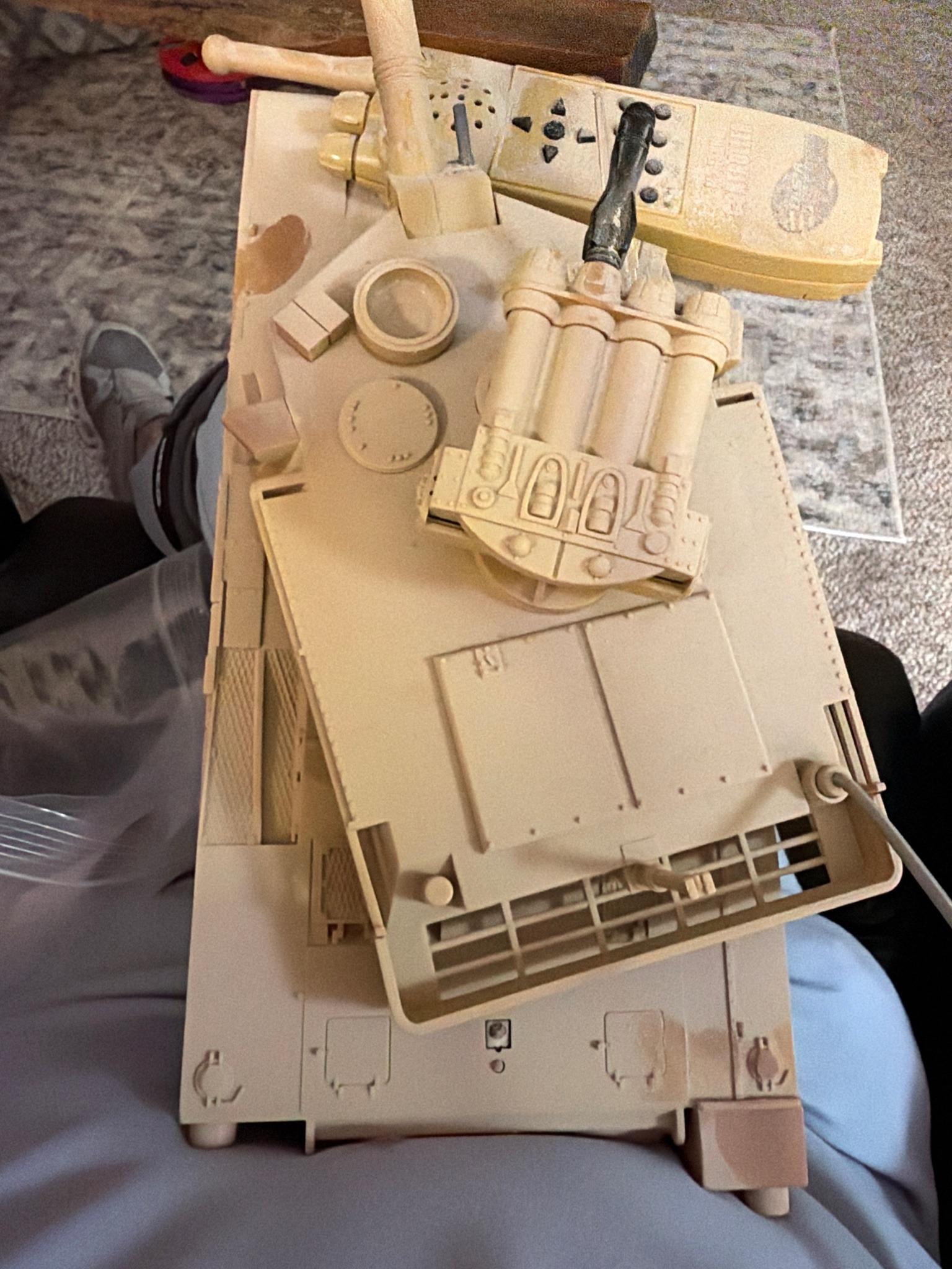 Submitted photo of RC Military Tank Model (not authenticated)
