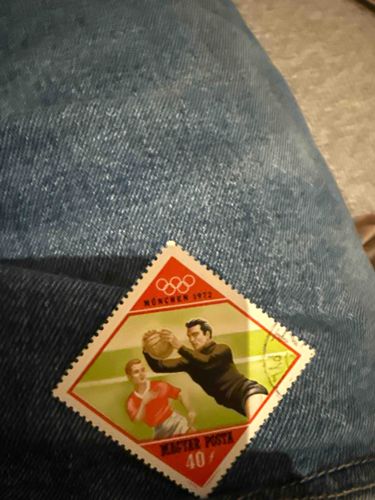 Magyar Posta Olympic Games Munich 1972 Football Stamp