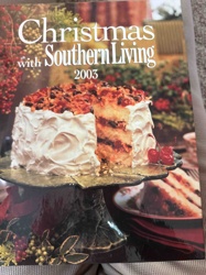 Christmas with Southern Living 2003 Cookbook