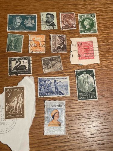 Collection of Australian Postage Stamps